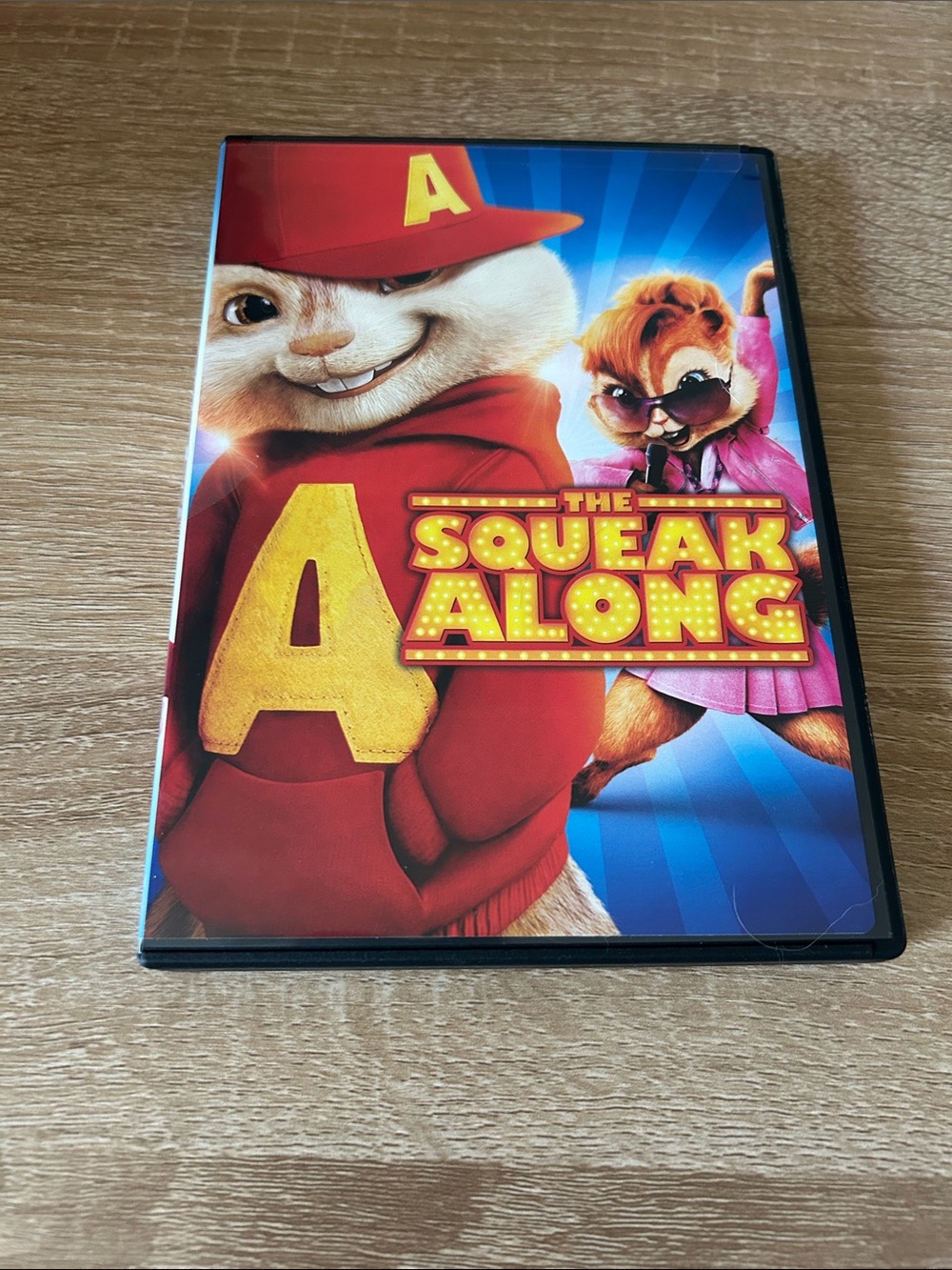 Fox The Squeak Along DVD - Red, Yellow & Blue Cover